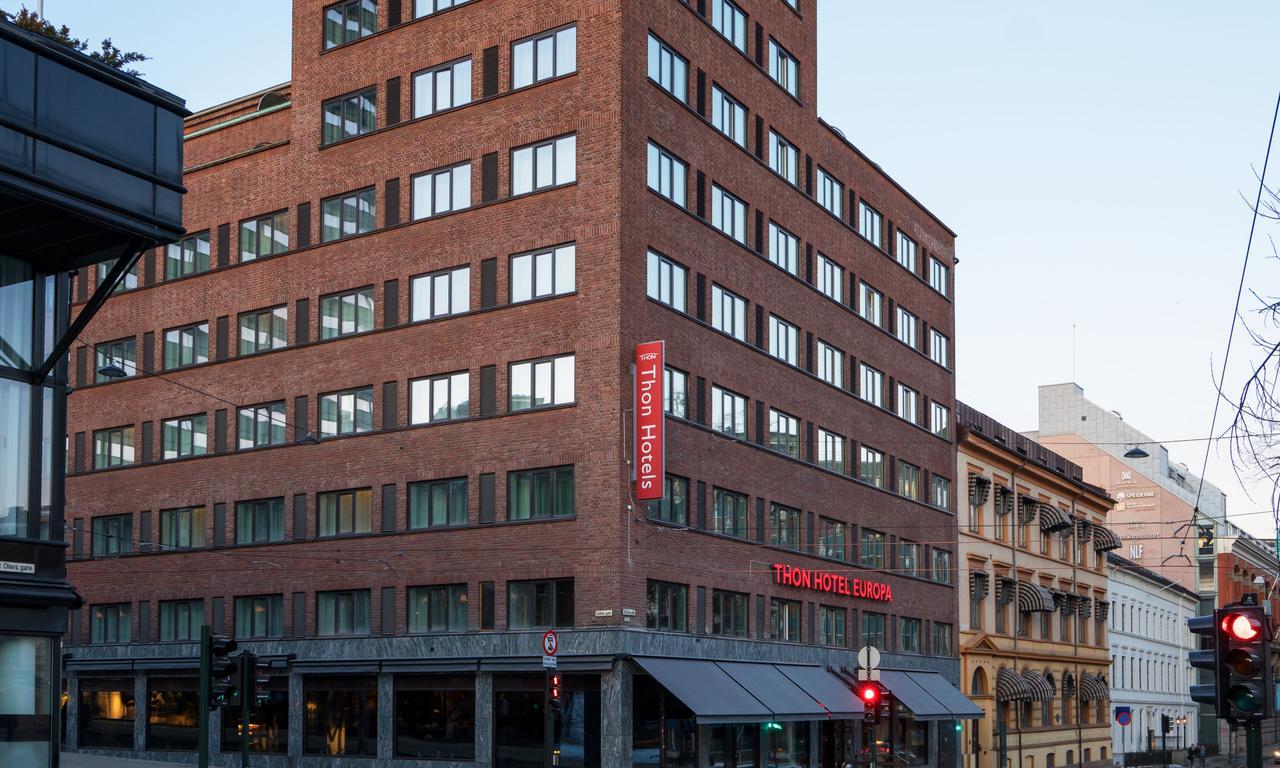 Thon Hotel Europa Oslo Exterior foto